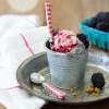 Blackberry-Swirled Cheesecake Ice Cream