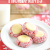 Red Velvet Cream Cheese Thumbprints - Something Sw…