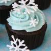 Snowflake Cupcakes - Glorious Treats