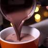 Red Wine Hot Chocolate. Keeps you extra warm! // v…