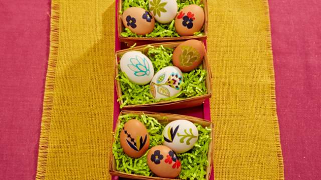6 оригинални начина за боядисване на яйца за Великден