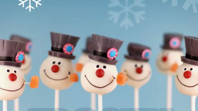 Snowman Cake Pops « bakerella.com