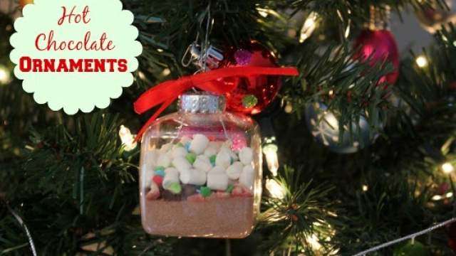 Me and My Pink Mixer: Hot Chocolate Mix Ornaments
