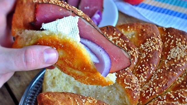 Сръбска погача / Serbian Pogacha Bread